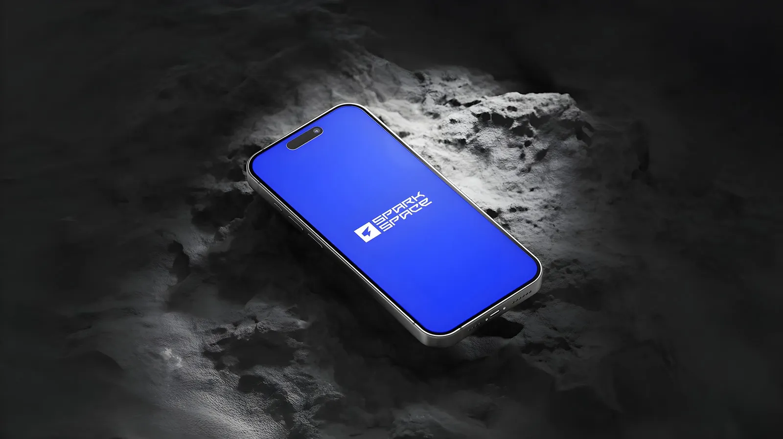 man skating with neon background